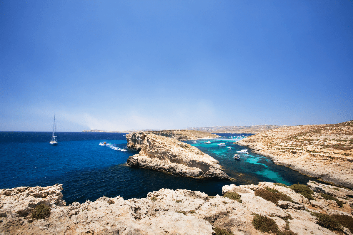Seafront in Gozo